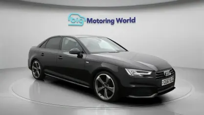 Used Audi A4 Black Edition 150 HP (110 kW) 2017 Black Sedan