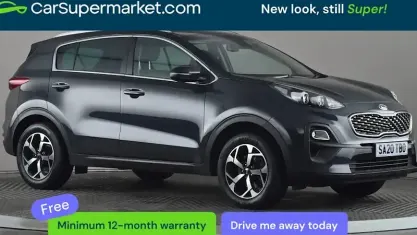 Begagnad Kia Sportage 132 HK (97 kW) 2020 Grå SUV