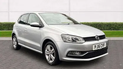 Silver Used 2016 VW Polo Match Hatchback | £9,650 (Fair price)