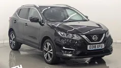 Black Used 2017 Nissan Qashqai N-Connecta SUV | £10,590 (Fair price)