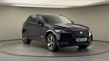 Portofino blue Used 2022 Jaguar F-Pace R-Dynamic SUV | £36,400 (Fair price)