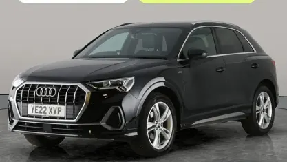 Used Audi Q3 S-Line 150 HP (110 kW) 2022 Black SUV