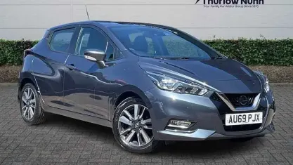 Used Nissan Micra Acenta 71 HP (52 kW) 2019 Grey Hatchback