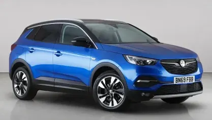 Used Vauxhall Grandland X SRi 131 HP (96 kW) 2020 Blue SUV