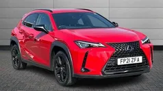 Fuji red Used 2021 Lexus UX 250h Sport Line SUV | £18,450 (Good price)