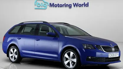 Used Skoda Octavia SE Drive 150 HP (110 kW) 2020 Blue Estate