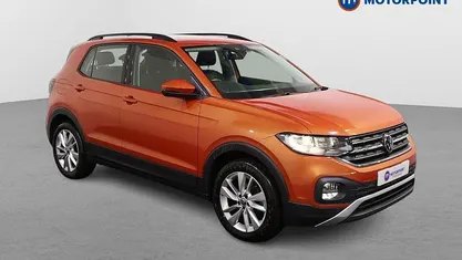 Orange Used 2022 VW T-Cross SE SUV | £17,099 (Fair price)