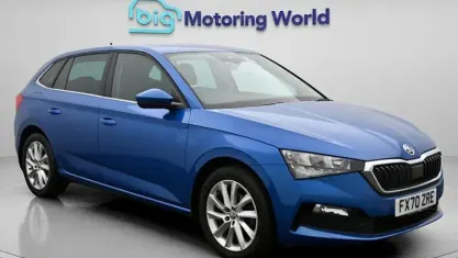 Used Skoda Scala SE L 116 HP (85 kW) 2020 Blue Hatchback