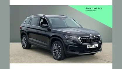 Used Skoda Kodiaq SE L Executive 150 HP (110 kW) 2023 Black SUV