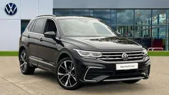 Black Used 2021 VW Tiguan R-line SUV | £22,125 (Fair price)