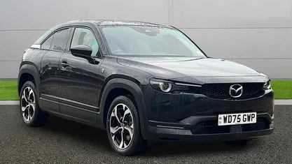 Black New 2025 Mazda MX30 Exclusive-Line SUV | £23,499 (Fair price)