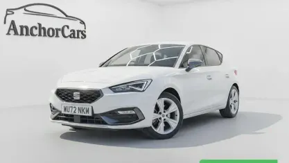 Used Seat Leon FR 110 HP (80 kW) 2022 White Hatchback