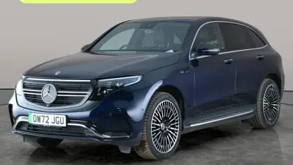 Usado Mercedes EQC400 AMG Line Premium 300 kW (408 CV) 2023 Azul SUV