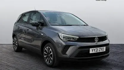 Used Vauxhall Crossland 83 HP (61 kW) 2021 Grey SUV