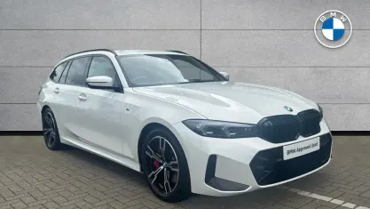 Used BMW 320 M Sport 184 HP (135 kW) 2025 White Estate