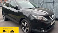Black Used 2015 Nissan Qashqai N-TEC SUV | £9,780 (Fair price)