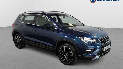 Begagnad Seat Ateca XCELLENCE Lux 150 HK (110 kW) 2019 Blå SUV