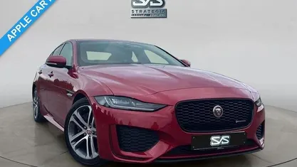 Used Jaguar XE R-Dynamic 180 HP (132 kW) 2019 Red Sedan
