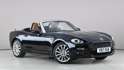 Used Fiat 124 Spider Lusso 140 HP (102 kW) 2017 Black Cabriolet