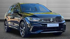 Black Used 2022 VW Tiguan R-line SUV | £25,990 (Fair price)