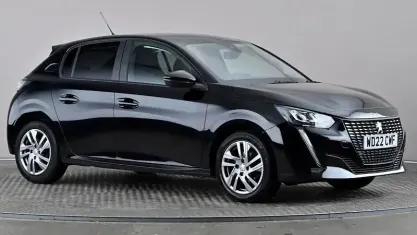 Used Peugeot 208 Active+ 102 HP (75 kW) 2022 Black Hatchback