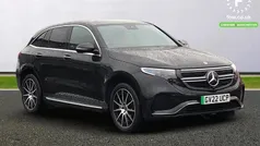 Black Used 2022 Mercedes EQC400 AMG line SUV | £25,099 (Fair price)