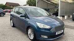 Blue Used 2019 Ford C-MAX Titanium MPV | £6,495 (Good price)