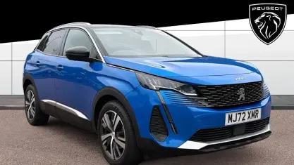 Used Peugeot 3008 Allure+ 131 HP (96 kW) 2022 Blue SUV