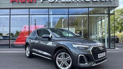Usado Audi Q5 S-Line 204 CV (150 kW) 2023 Gris SUV