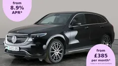 Black Used 2022 Mercedes EQC400 AMG line SUV | £24,798 (Fair price)