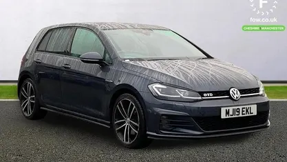 Blue Used 2019 VW Golf VII GTD Hatchback | £18,599 (Good price)