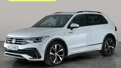Used VW Tiguan R-line 150 HP (110 kW) 2023 White SUV
