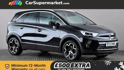 Black Used 2023 Vauxhall Crossland Ultimate SUV | £12,397 (Fair price)