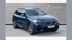 Blue Used 2022 BMW X5 M Sport SUV | £44,750 (Fair price)