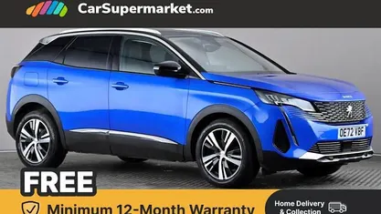 Used Peugeot 3008 Allure+ 131 HP (96 kW) 2022 Blue SUV