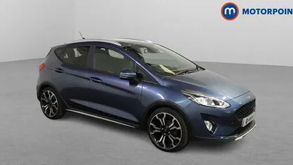Used Ford Fiesta Active X 125 HP (91 kW) 2020 Blue Hatchback