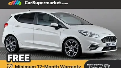 Used Ford Fiesta ST-Line 125 HP (91 kW) 2019 White Hatchback