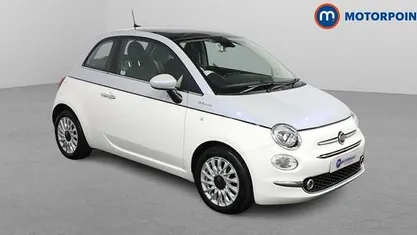 White Used 2021 Fiat 500 Dolcevita Hatchback | £9,599 (Fair price)