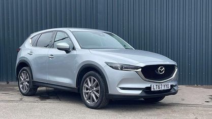 Second-hand Mazda CX-5 Inclusive 150 CP (110 kW) 2018 Argintiu SUV