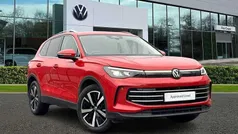 Red Used 2025 VW Tiguan Elegance SUV | £33,490 (Fair price)