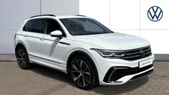 White Used 2022 VW Tiguan R-line SUV | £26,395 (Fair price)