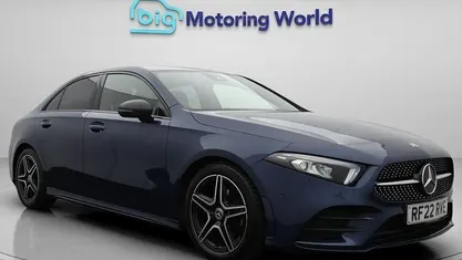 Used Mercedes A180 Executive 136 HP (100 kW) 2022 Blue Sedan