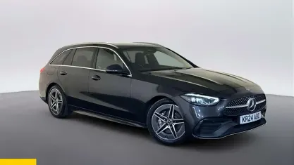Used Mercedes C200 AMG line 224 HP (164 kW) 2024 Grey Estate