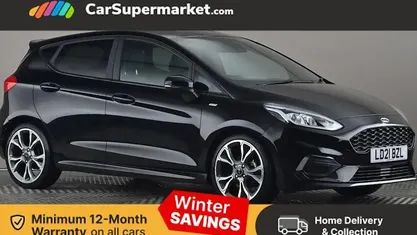 Black Used 2021 Ford Fiesta ST-Line X Hatchback | £13,397 (Fair price)