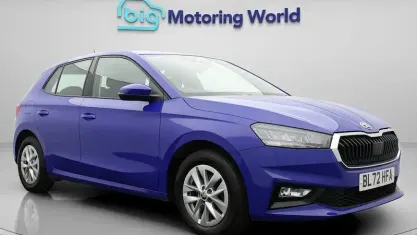 Used Skoda Fabia Comfort 110 HP (80 kW) 2022 Blue Hatchback