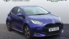 Blue Used 2024 Toyota Yaris Hybrid Design Hatchback | £19,500 (Fair price)