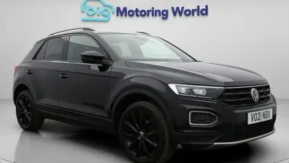 Used VW T-Roc Black Edition 150 HP (110 kW) 2021 Black SUV
