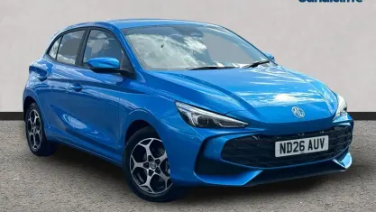 New MG MG3 SE 116 HP (85 kW) 2026 Metallic  brixton blue Hatchback