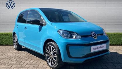 Begagnad VW up! Black Edition 65 HK (47 kW) 2023 Blå Halvkombi