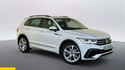 Used VW Tiguan R-line 150 HP (110 kW) 2023 White SUV